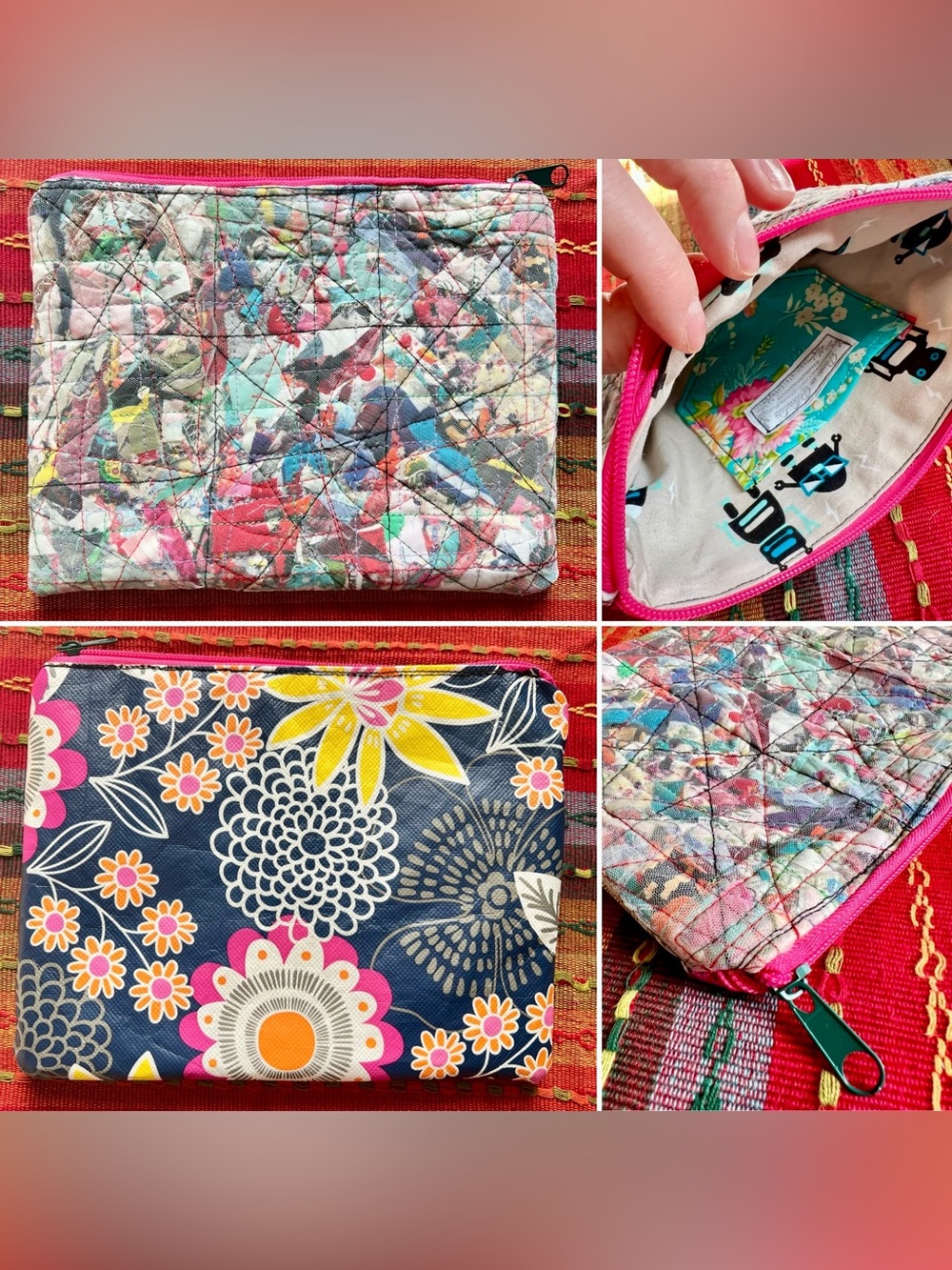 Perfectly Imperfect Zipper Pouch!